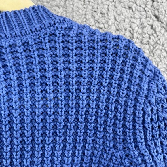 Milkshake Girls Periwinkle Blue Sweater with Shoulder patches - Picture 12 of 14